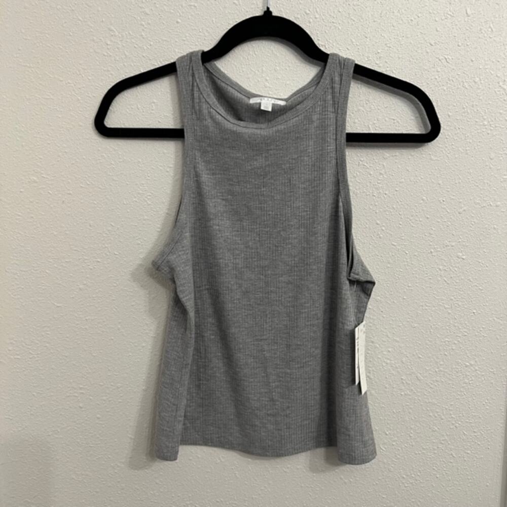 NWT Abound Ribbed Tank Gray sz S